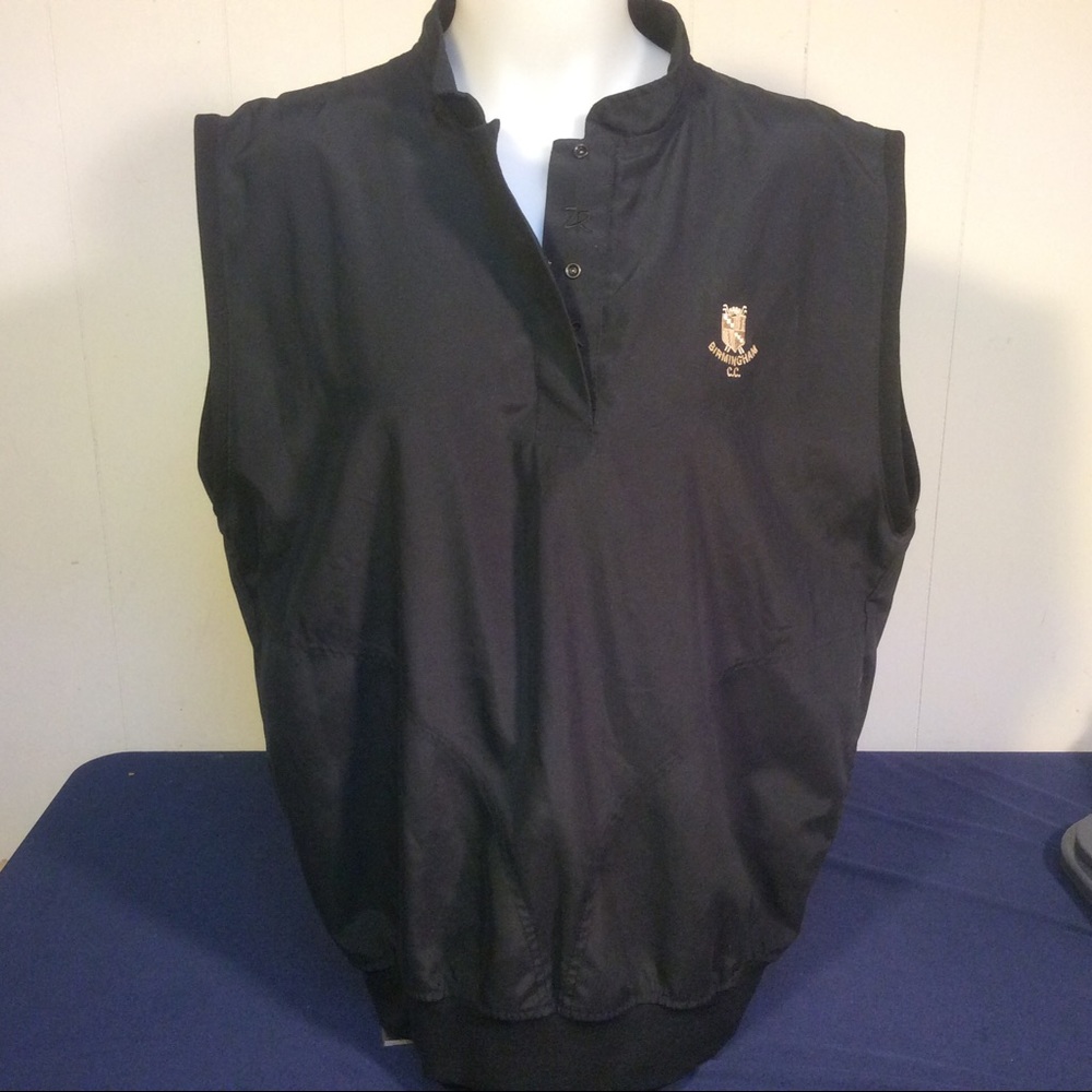 Zero Restriction Golf Outerwear Birmingham Country Club Womens Vest Size Medium